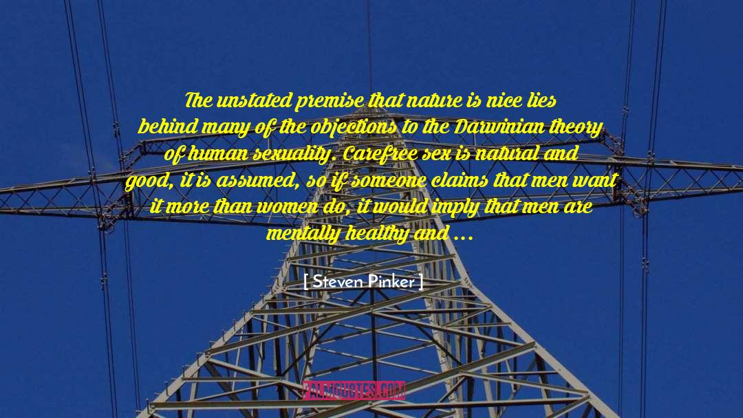 Human Sexuality quotes by Steven Pinker