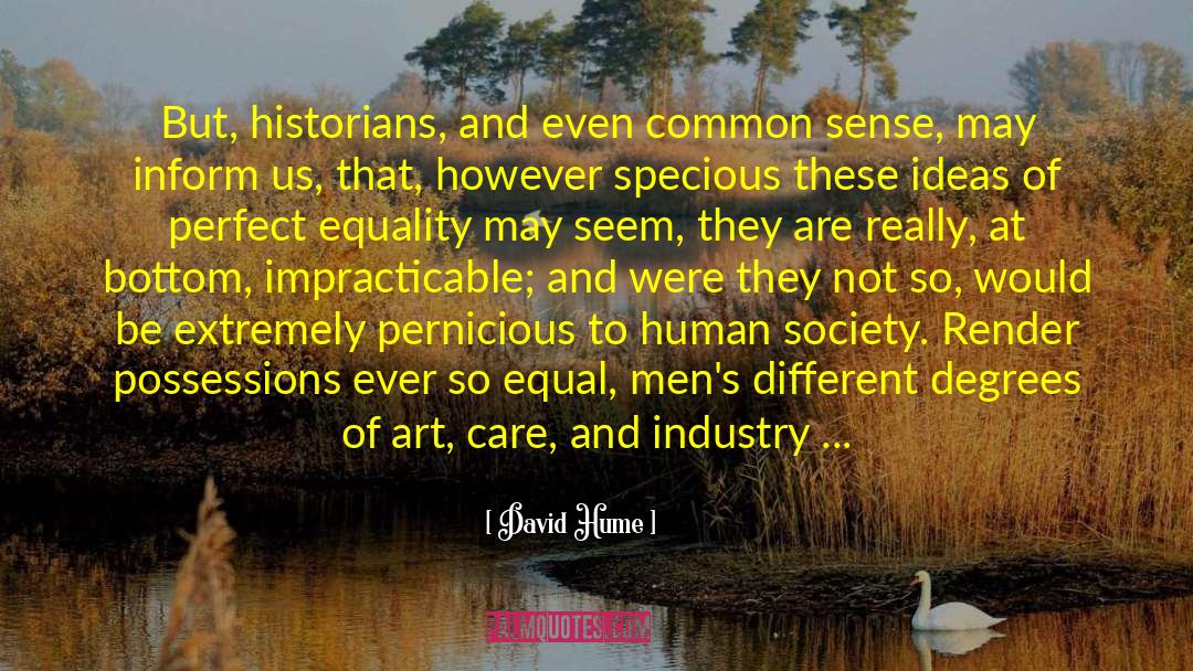 Human Society quotes by David Hume
