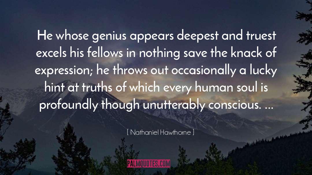 Human Soul Bible quotes by Nathaniel Hawthorne