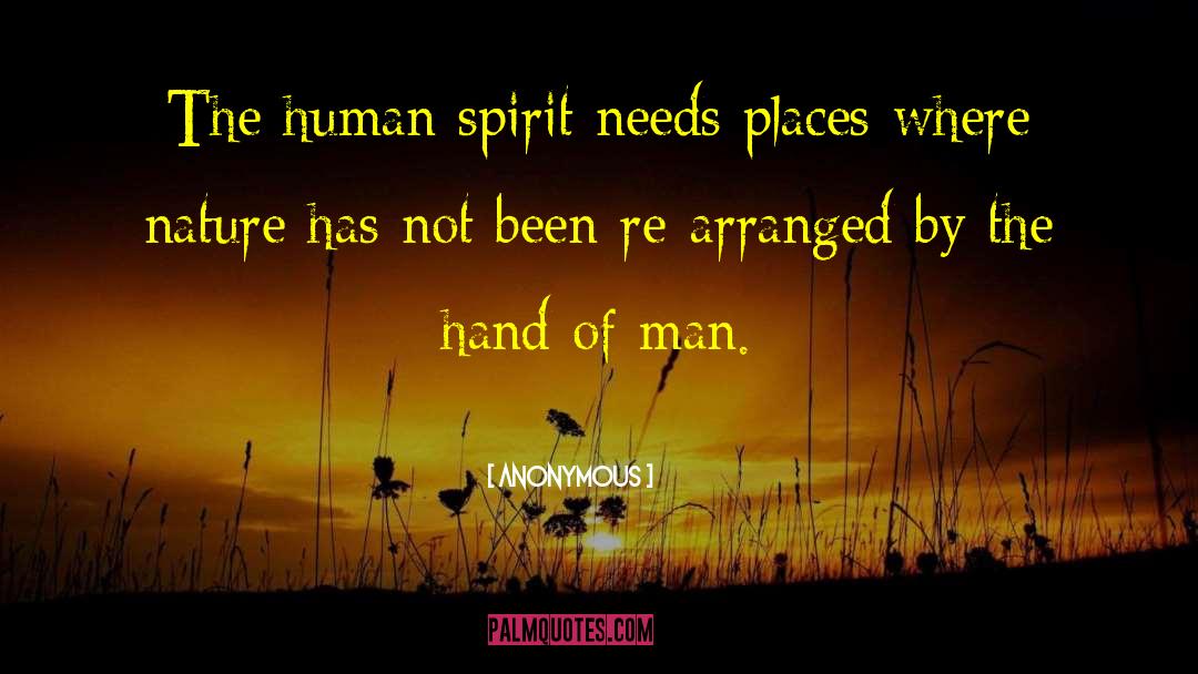 Human Spirit quotes by Anonymous