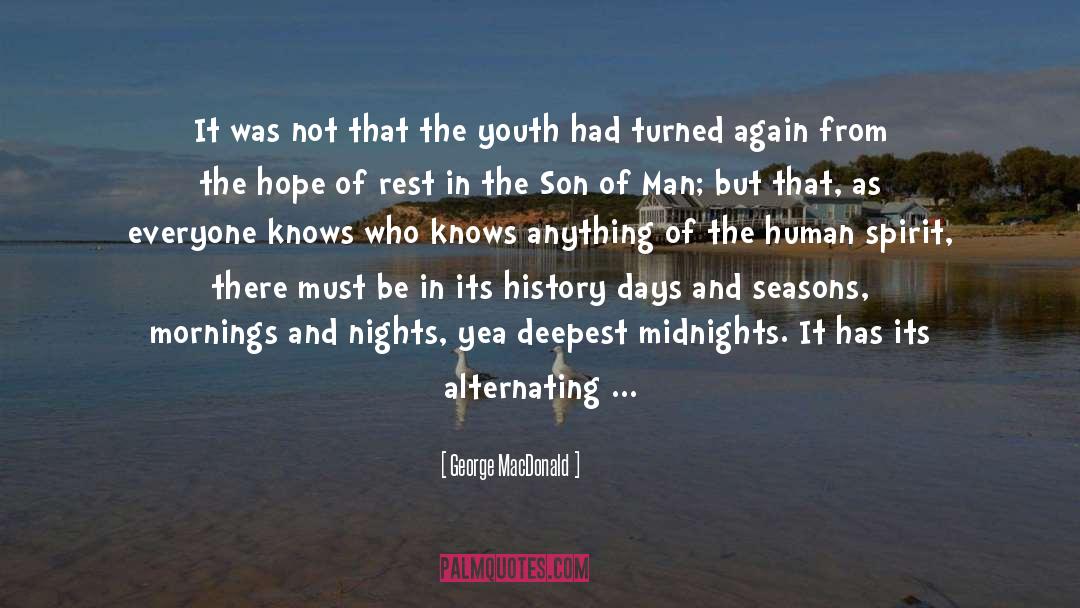 Human Spirit quotes by George MacDonald