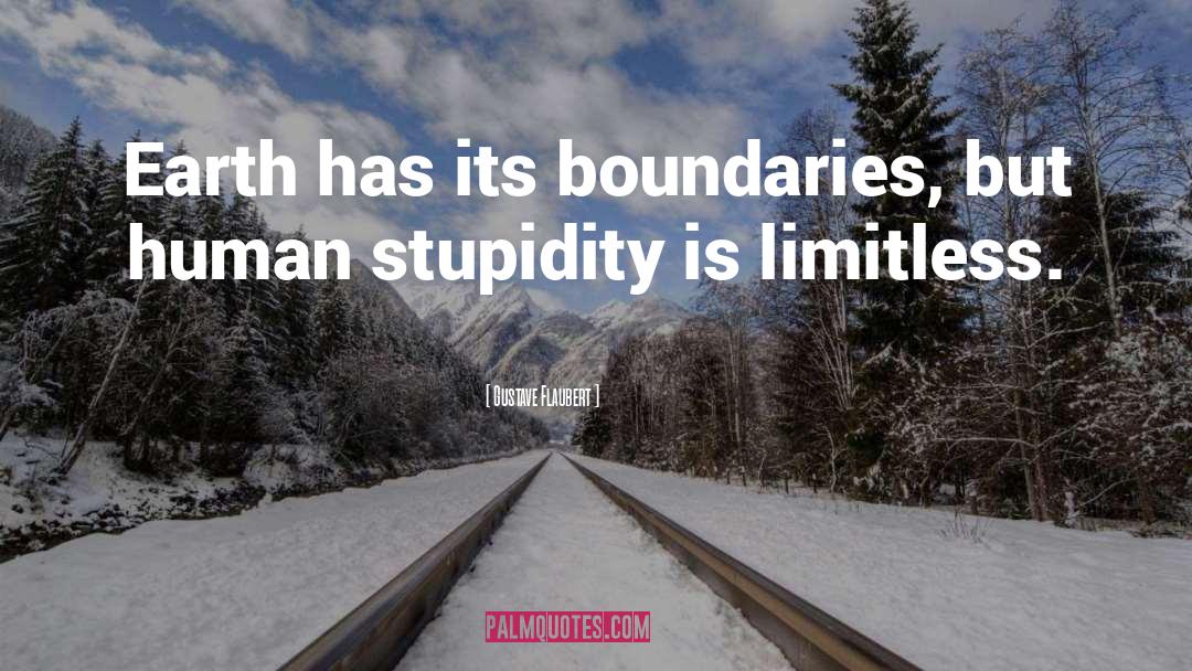 Human Stupidity quotes by Gustave Flaubert