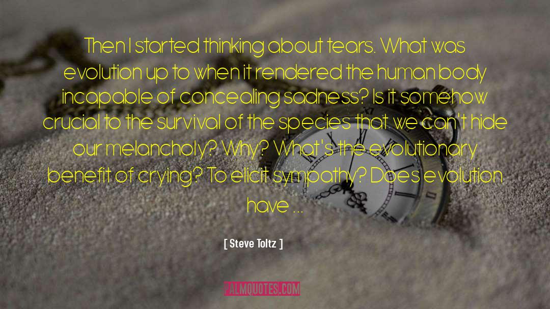 Human Survival Instinct quotes by Steve Toltz