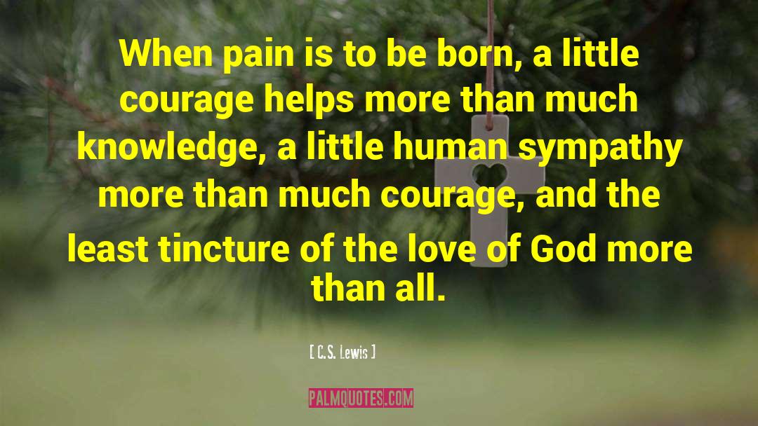 Human Sympathy quotes by C.S. Lewis