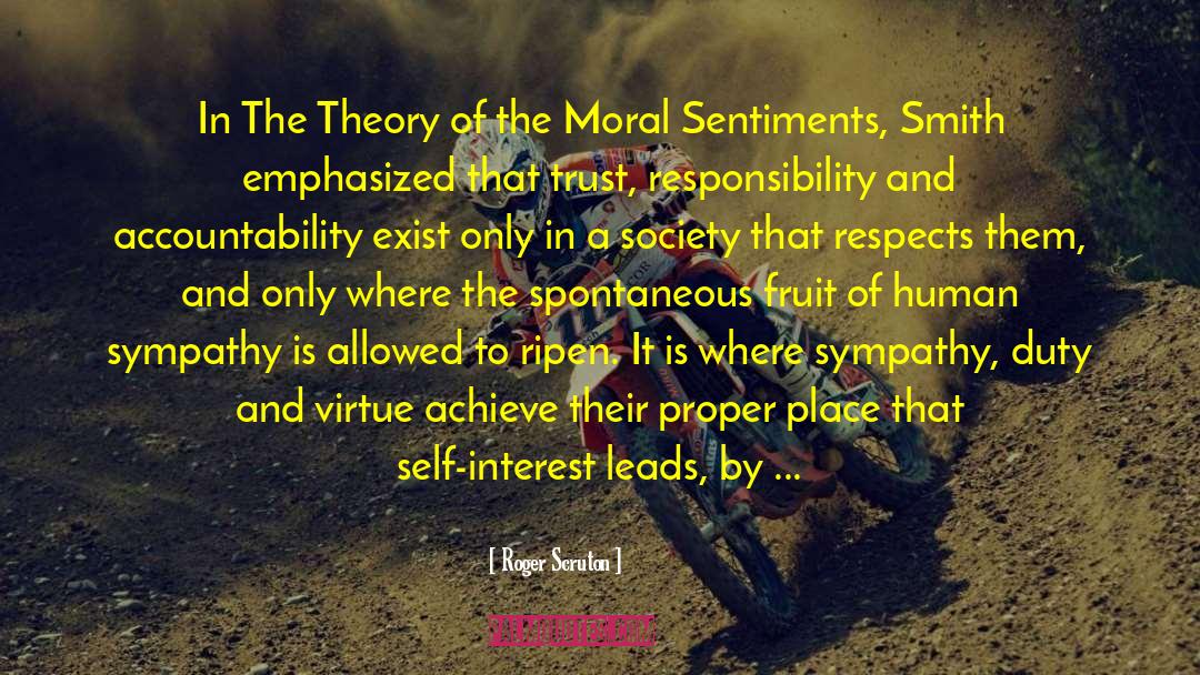 Human Sympathy quotes by Roger Scruton