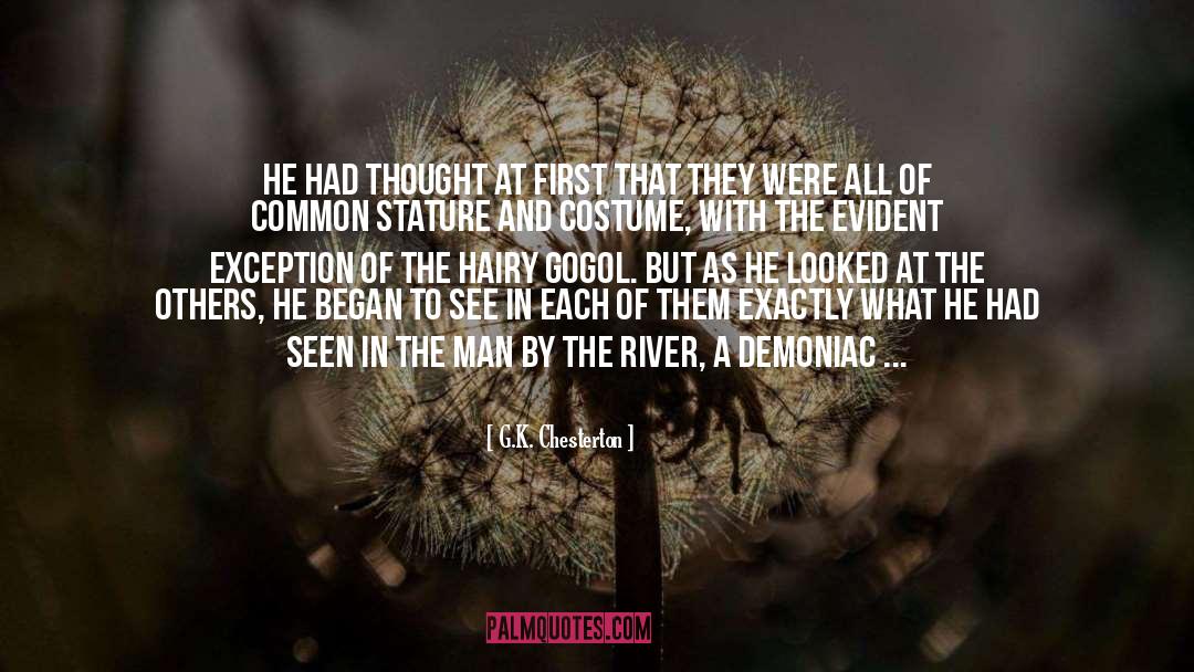 Human Thought Process quotes by G.K. Chesterton