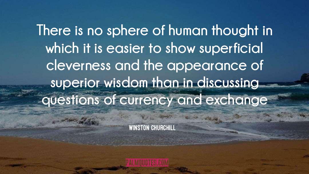 Human Thought quotes by Winston Churchill