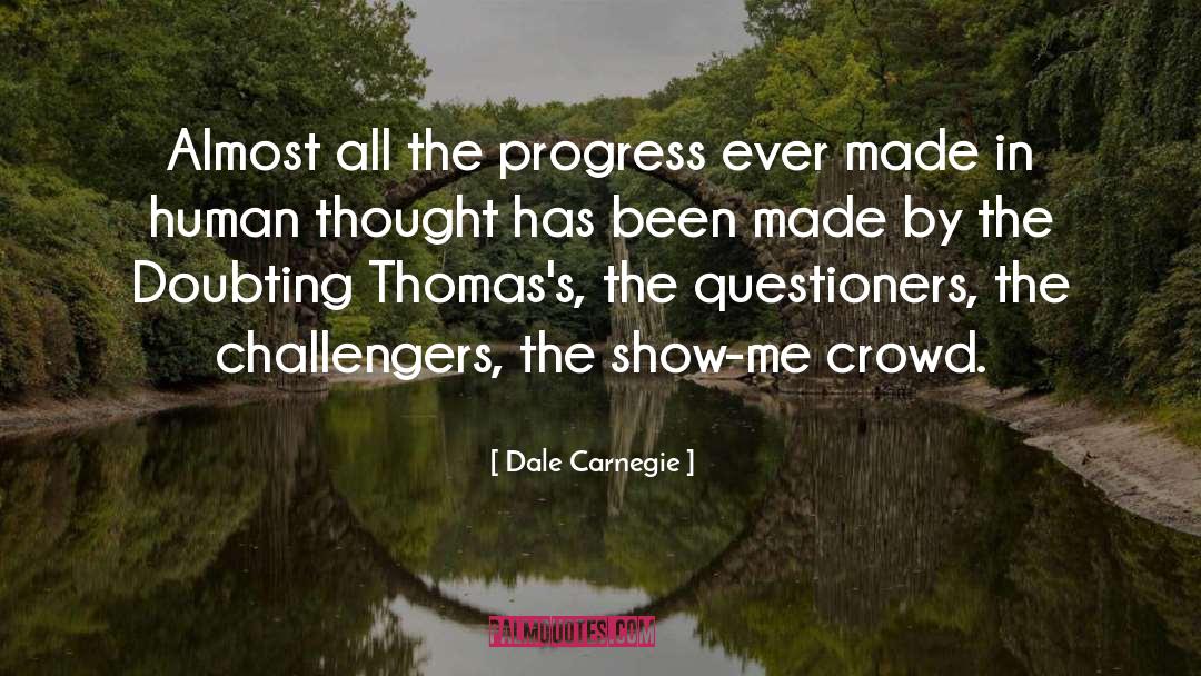 Human Thought quotes by Dale Carnegie