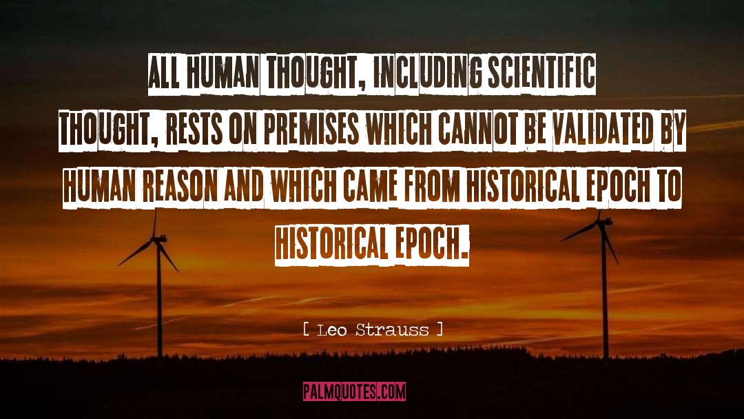 Human Thought quotes by Leo Strauss