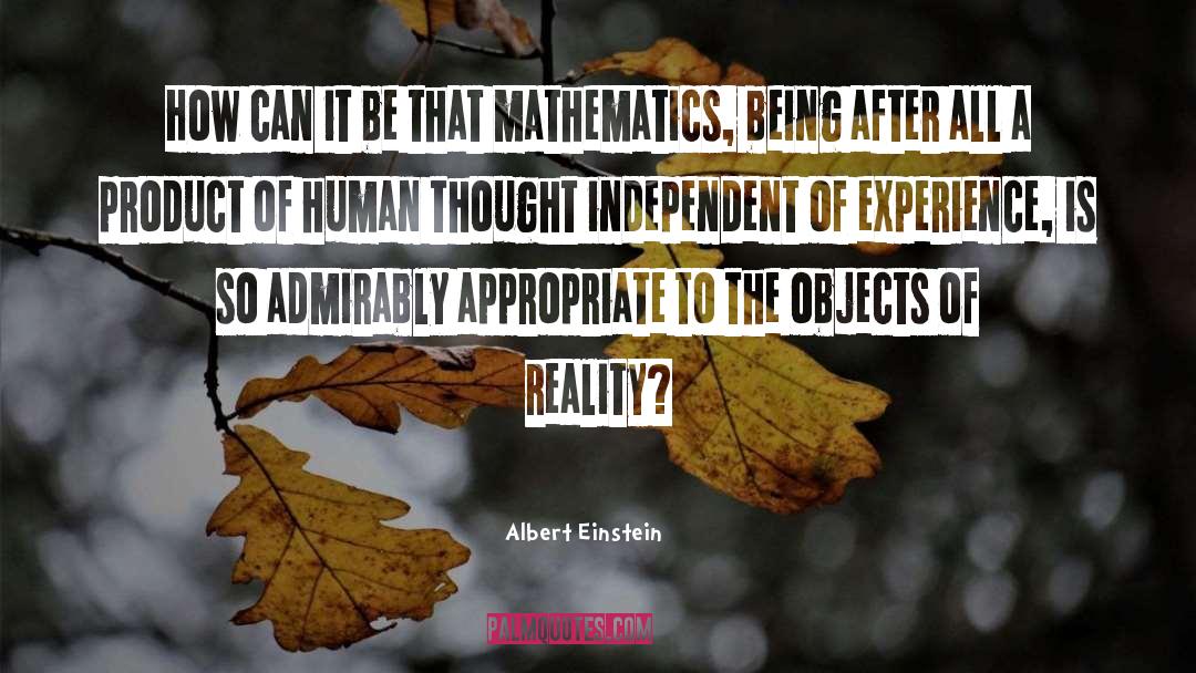 Human Thought quotes by Albert Einstein