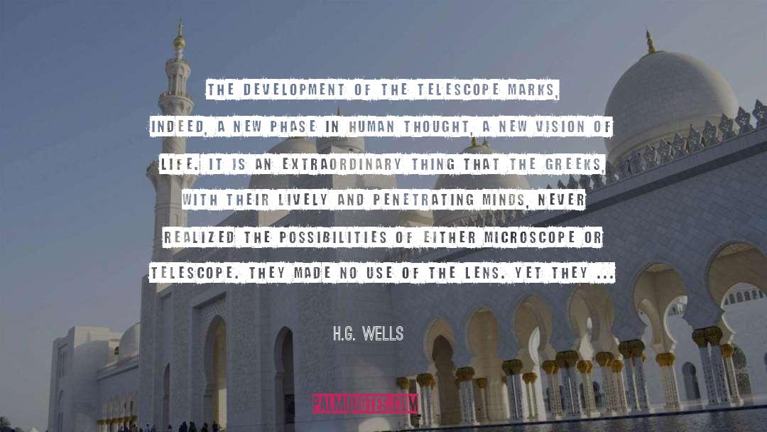 Human Thought quotes by H.G. Wells