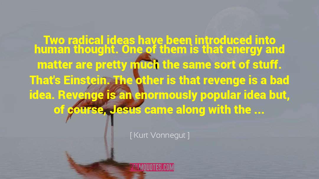 Human Thought quotes by Kurt Vonnegut