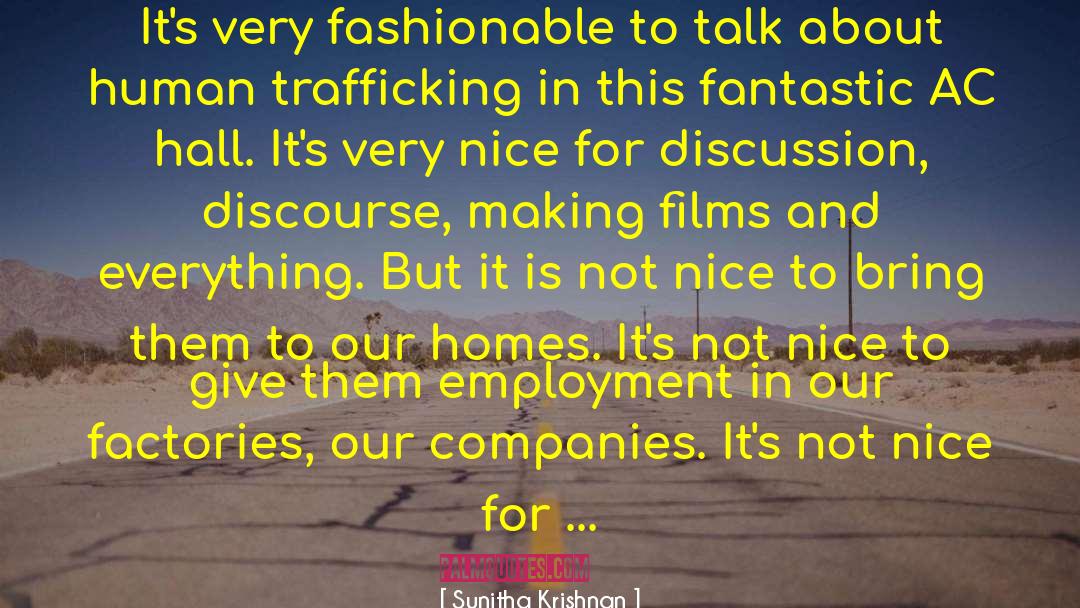 Human Trafficking Bible quotes by Sunitha Krishnan