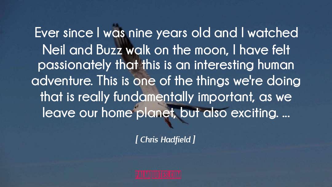 Human Traits quotes by Chris Hadfield