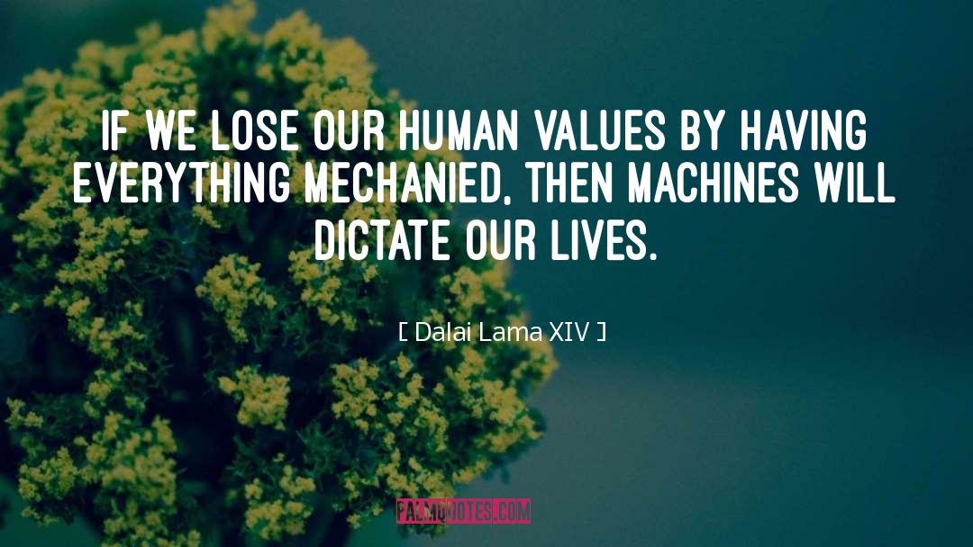 Human Values quotes by Dalai Lama XIV