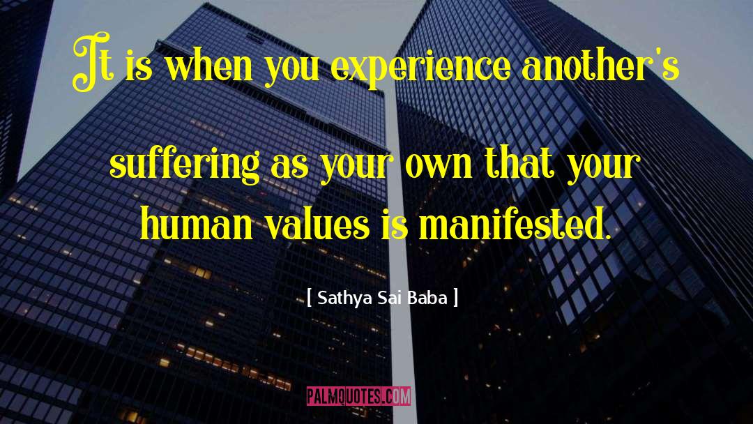 Human Values quotes by Sathya Sai Baba