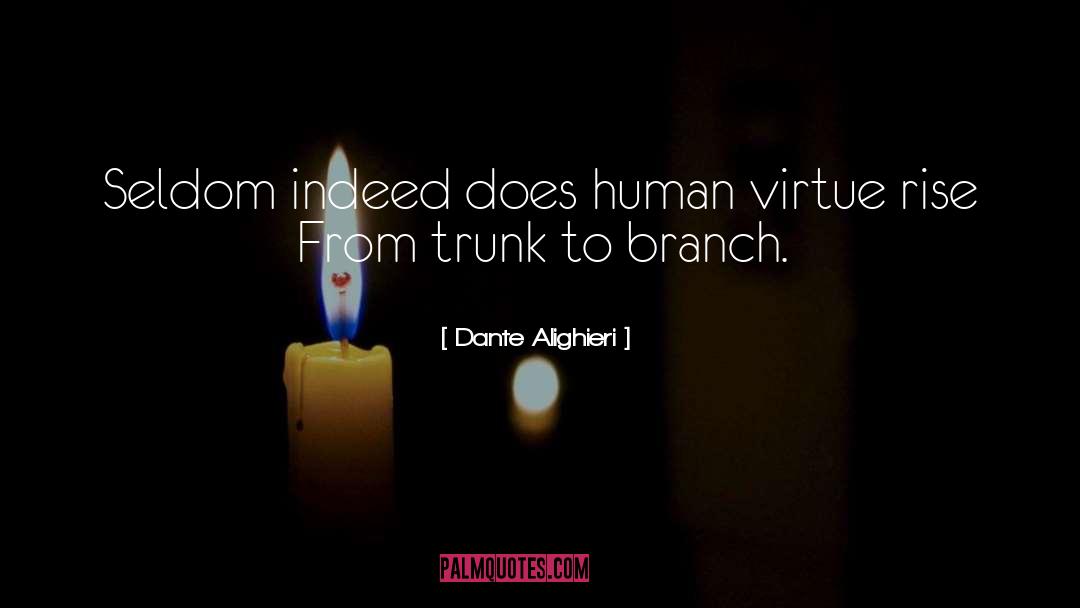 Human Virtue quotes by Dante Alighieri