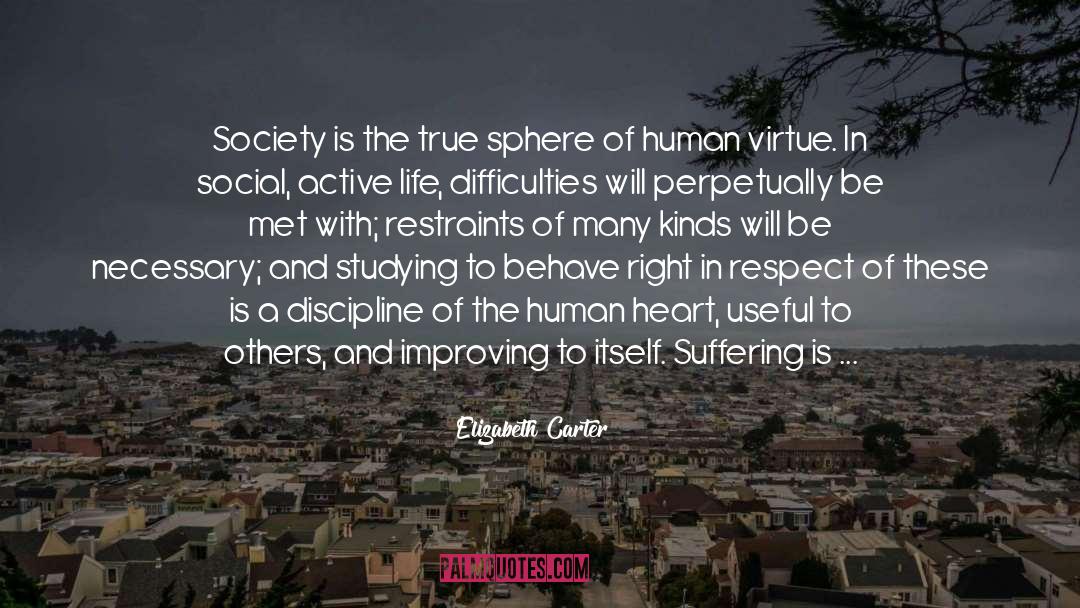 Human Virtue quotes by Elizabeth Carter