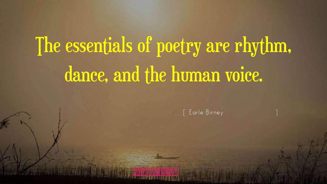 Human Voice quotes by Earle Birney