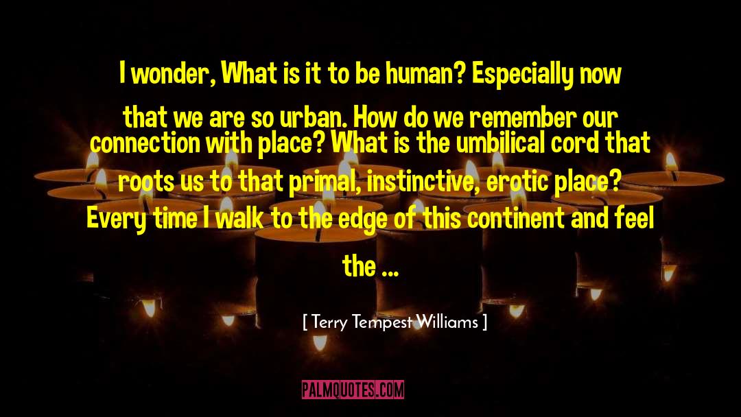 Human Warmth quotes by Terry Tempest Williams