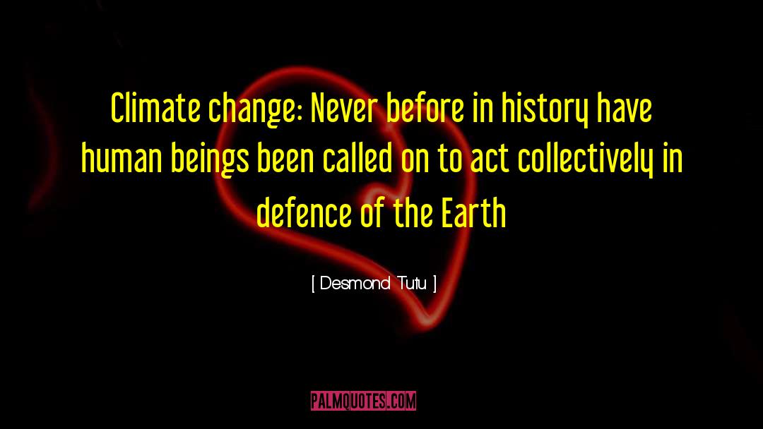 Human Warmth quotes by Desmond Tutu