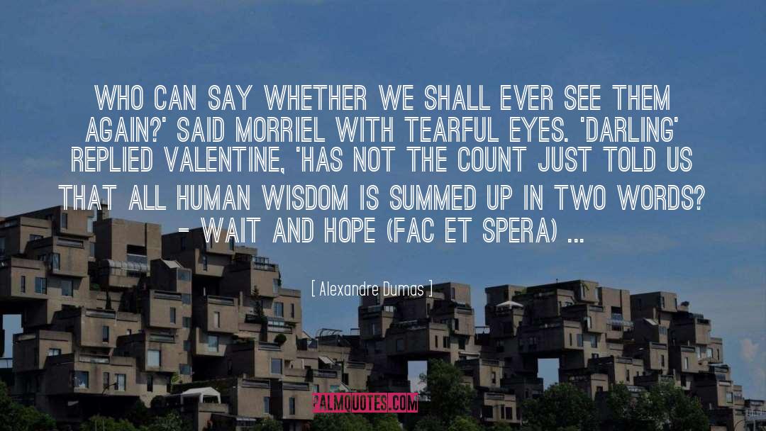 Human Wisdom quotes by Alexandre Dumas