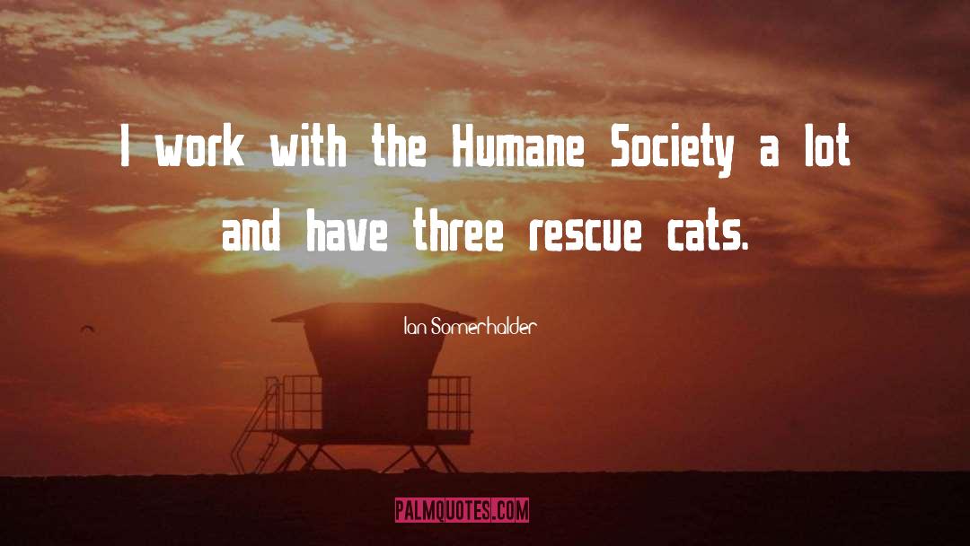 Humane quotes by Ian Somerhalder