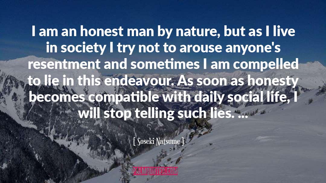 Humane Society quotes by Soseki Natsume