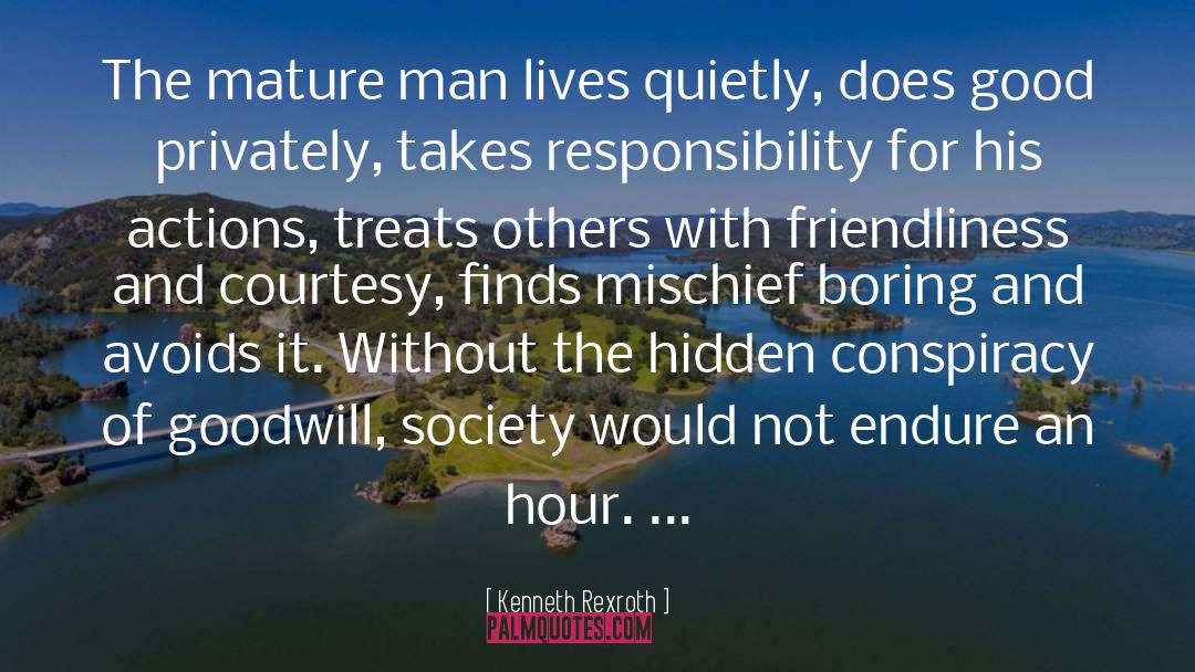 Humane Society quotes by Kenneth Rexroth