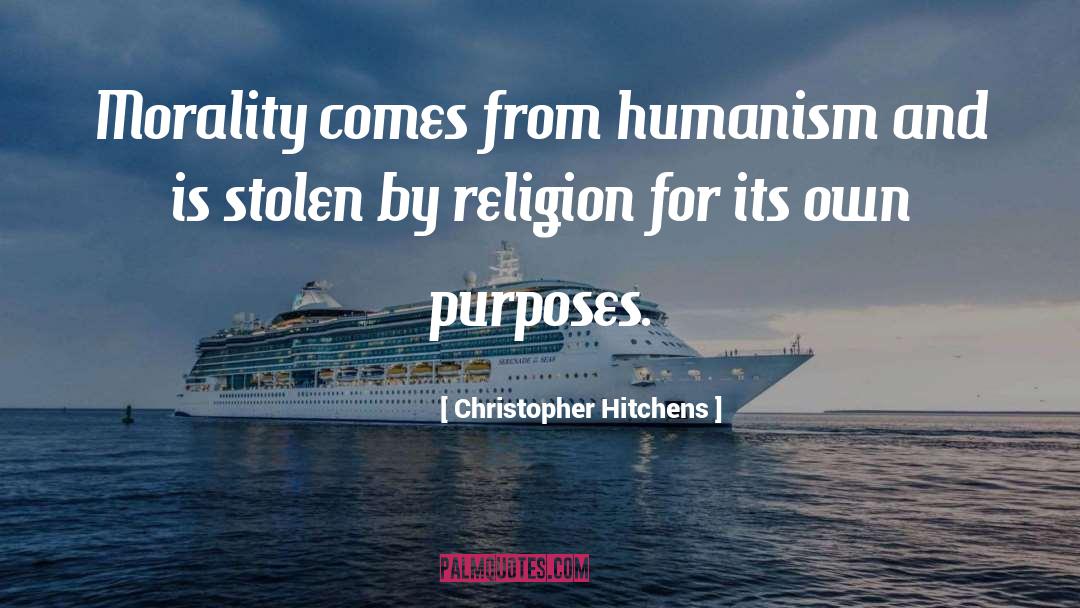Humanism quotes by Christopher Hitchens