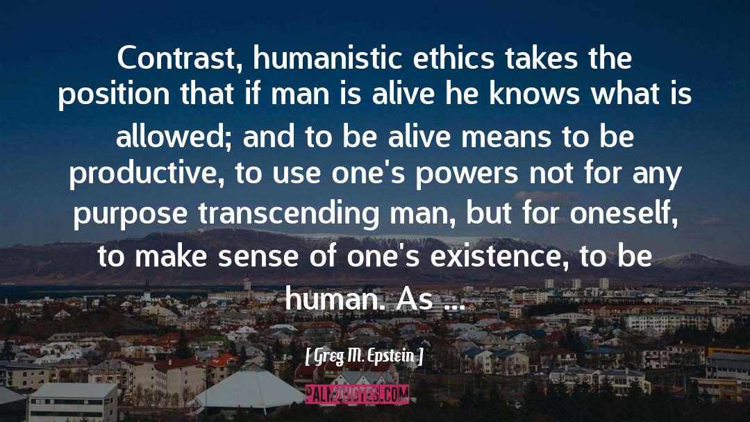 Humanistic quotes by Greg M. Epstein