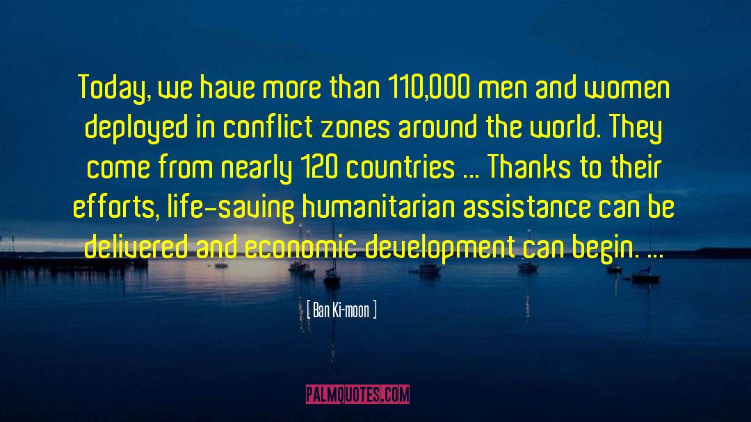 Humanitarian quotes by Ban Ki-moon