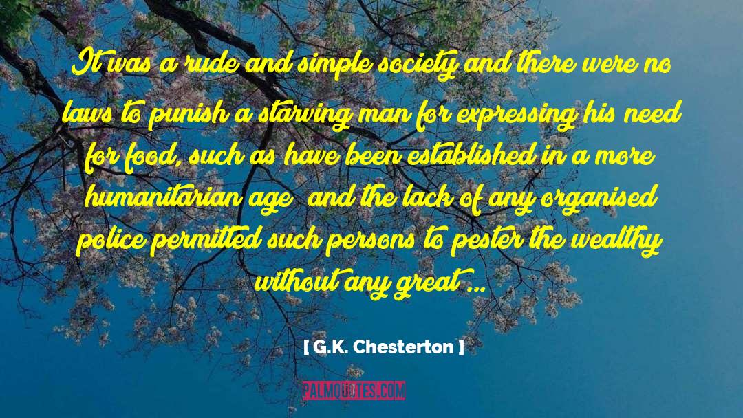 Humanitarian quotes by G.K. Chesterton