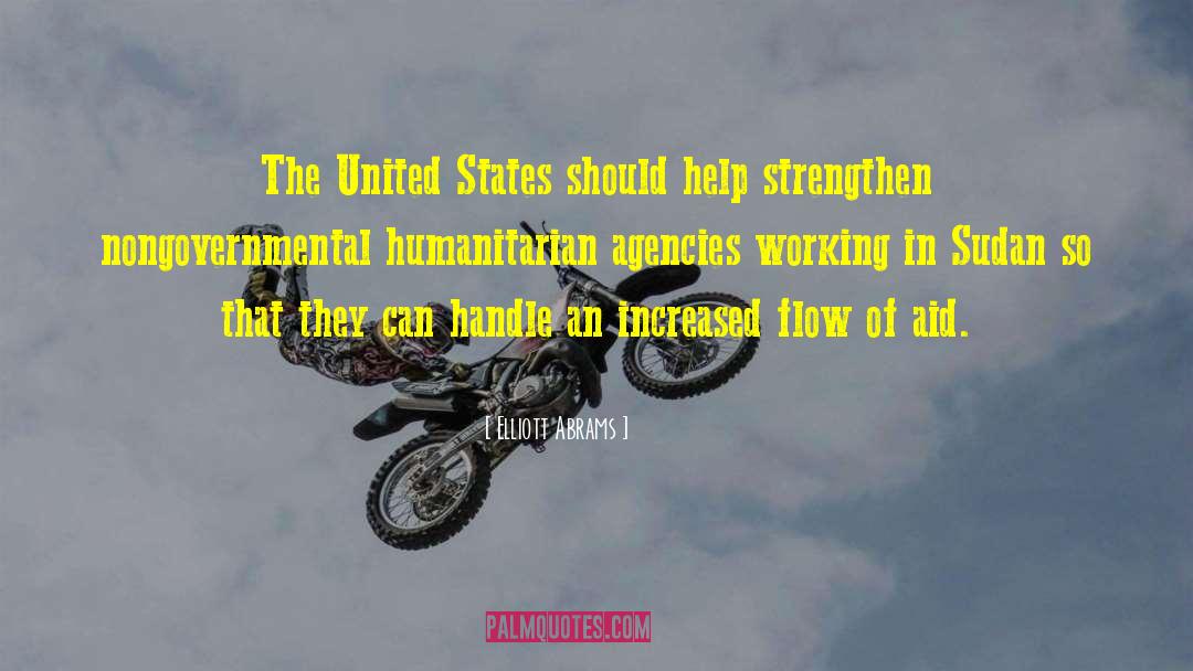 Humanitarian quotes by Elliott Abrams