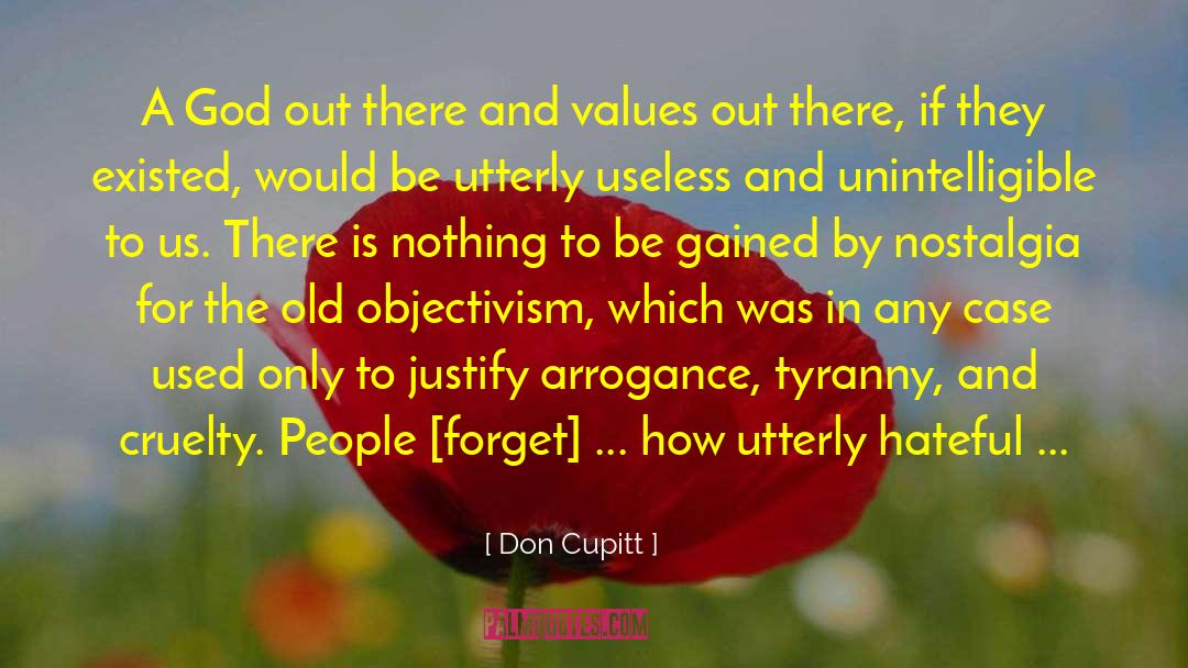 Humanitarianism quotes by Don Cupitt