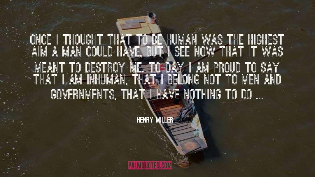 Humanity And Society quotes by Henry Miller