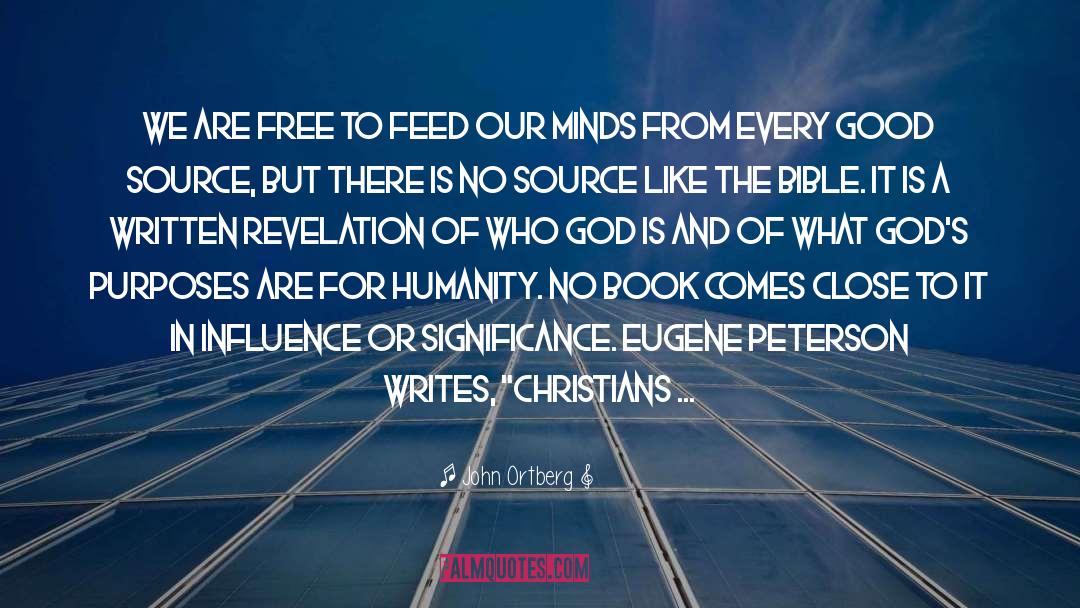 Humanity Bible quotes by John Ortberg