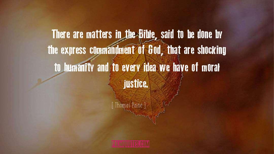 Humanity Bible quotes by Thomas Paine