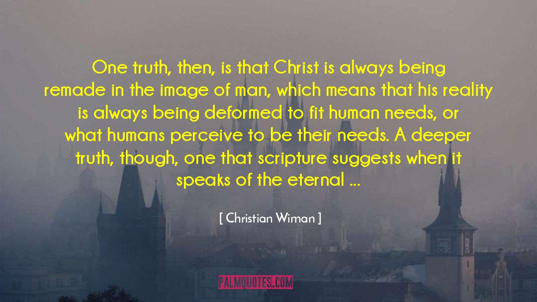 Humanity Bible quotes by Christian Wiman