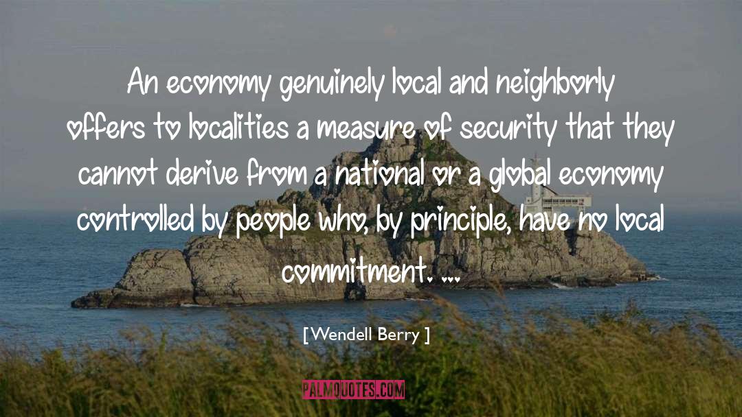 Humanity National Security quotes by Wendell Berry