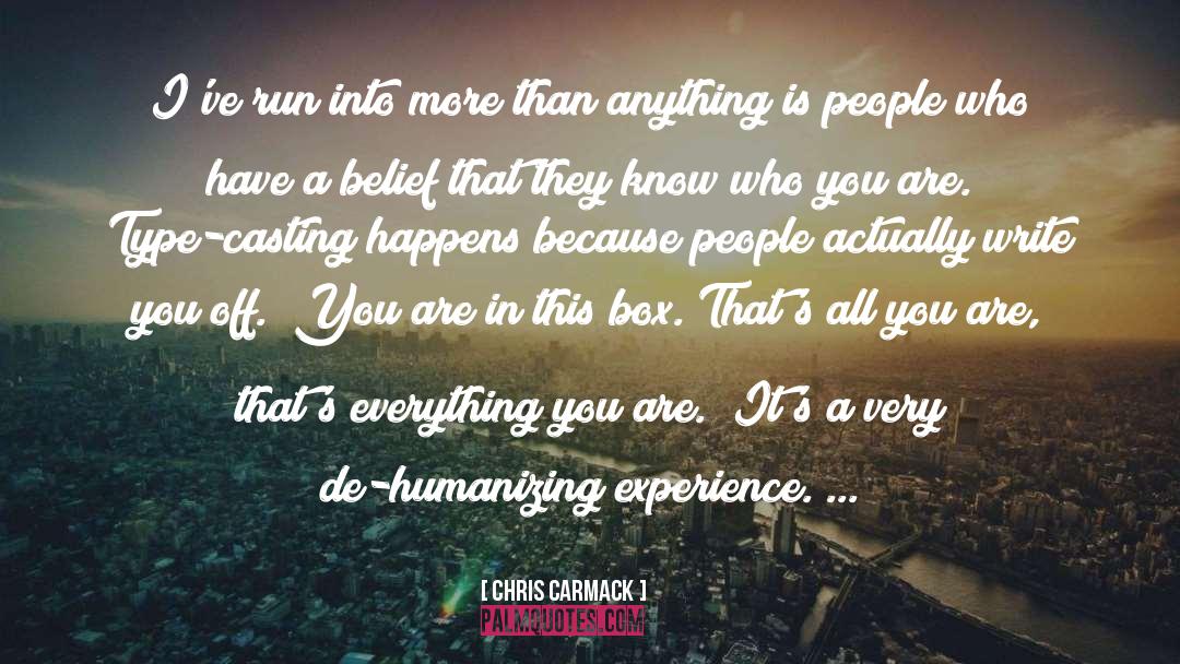 Humanizing quotes by Chris Carmack