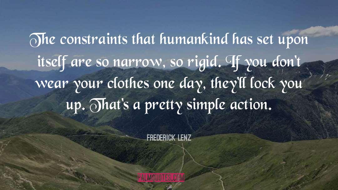 Humankind quotes by Frederick Lenz