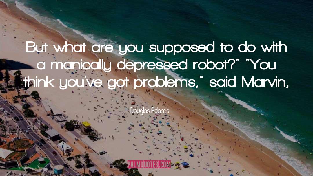 Humanoid Robot quotes by Douglas Adams