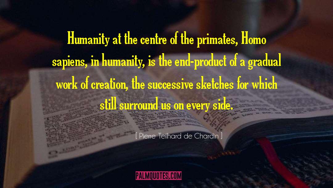 Humans Humanity quotes by Pierre Teilhard De Chardin