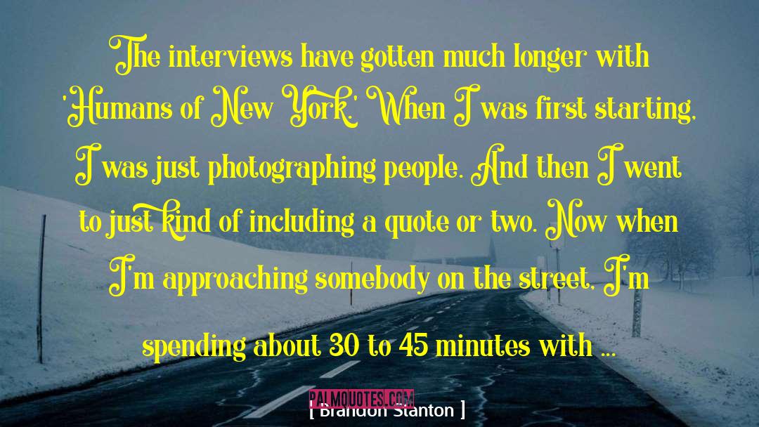 Humans Of New York Stories quotes by Brandon Stanton