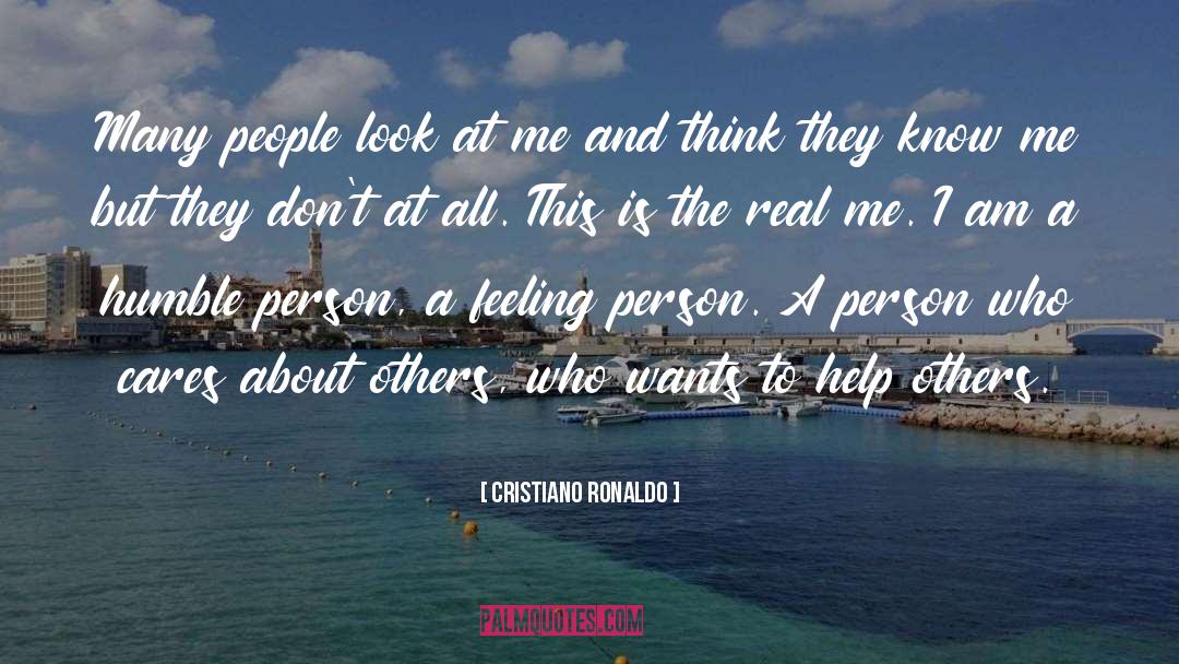 Humble Person quotes by Cristiano Ronaldo