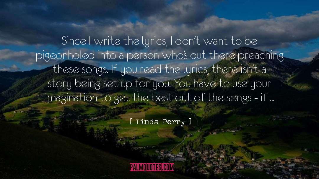 Humble Person quotes by Linda Perry