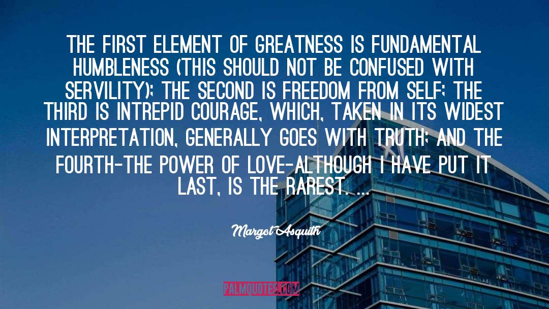 Humbleness quotes by Margot Asquith