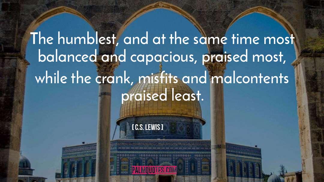 Humblest quotes by C.S. Lewis
