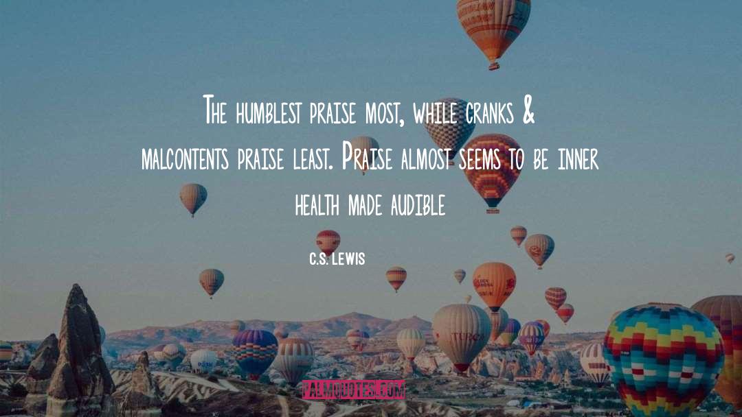 Humblest quotes by C.S. Lewis